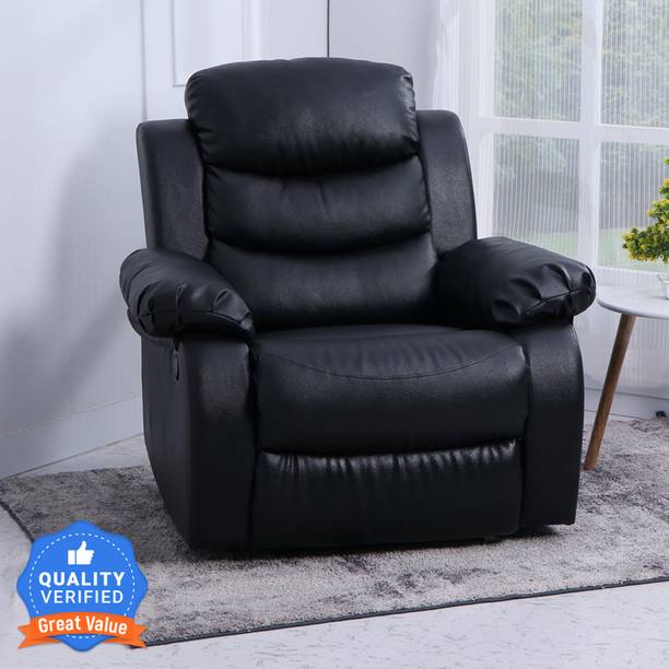 Flipkart Perfect Homes Costello Leatherette Manual Recliner