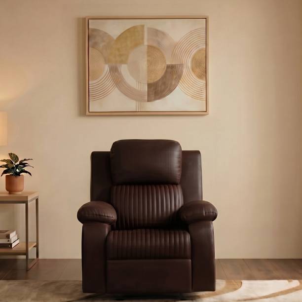 Seventh Heaven Leatherette Manual Recliner