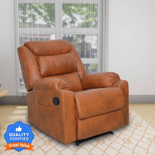 Flipkart Perfect Homes Centrus Leatherette Manual Recliner