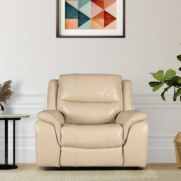 Hometown MURRAY Half-leather Manual Recliner