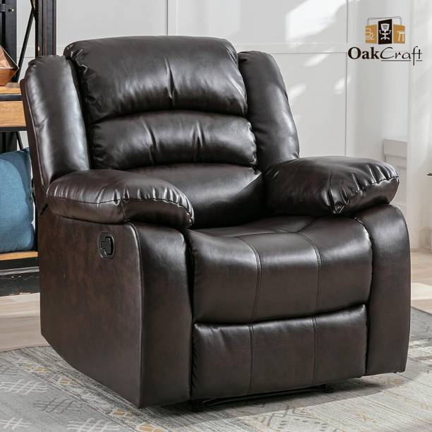 Oakcraft Leatherette Manual Recliner