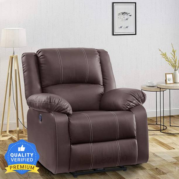 LEZINO Leatherette Powered Recliner