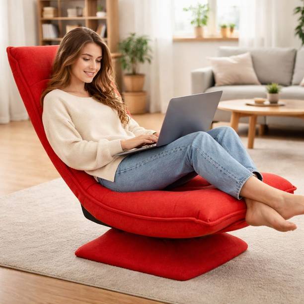 KAWACHI Fabric Manual Swivel & Rocker Recliner