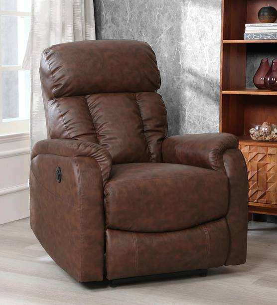 Casacraft Leatherette Powered Swivel & Rocker Recliner