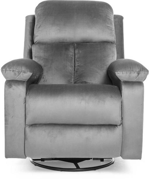 Wakefit Stargazer Fabric Manual Swivel & Rocker Recliner