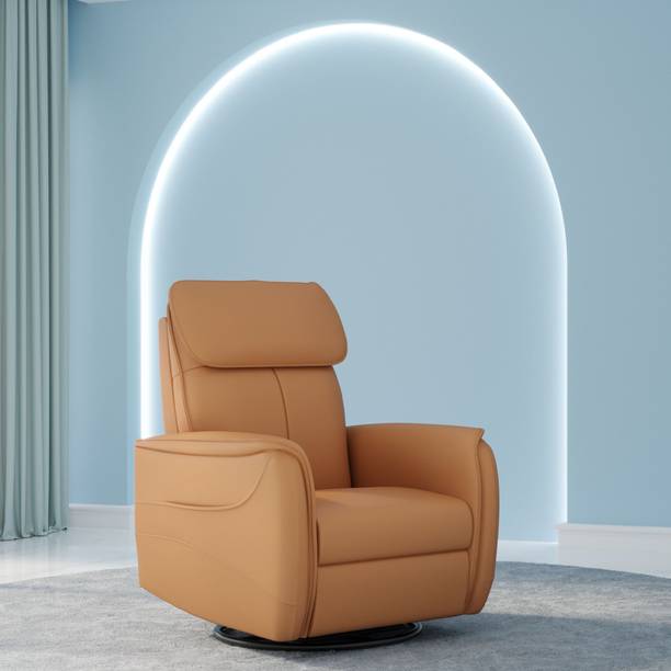 The Sleep Company Luxe Pro Massager | Zero-Gravity Motorized Recline Leatherette Powered Recliner