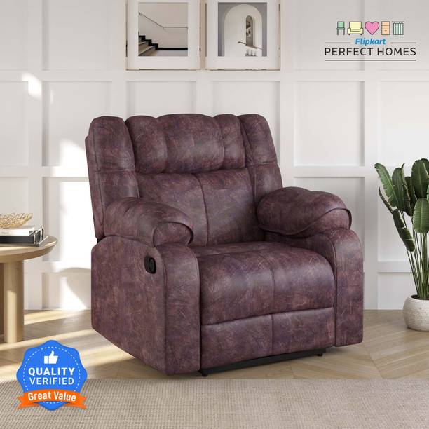 Flipkart Perfect Homes Fabric Manual Recliner