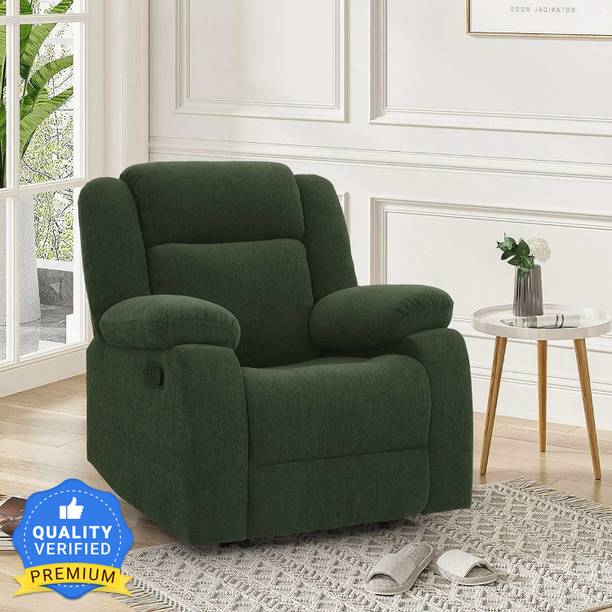 duroflex Single Seater Avalon Fabric Manual Recliner
