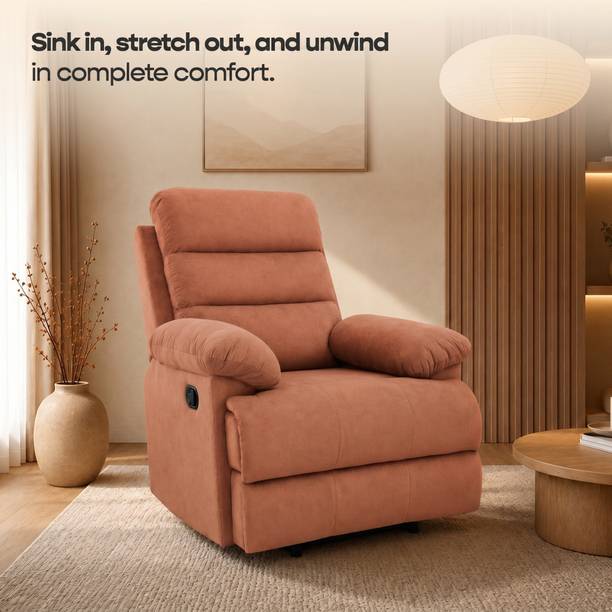 SleepyCat Fabric Manual Recliner