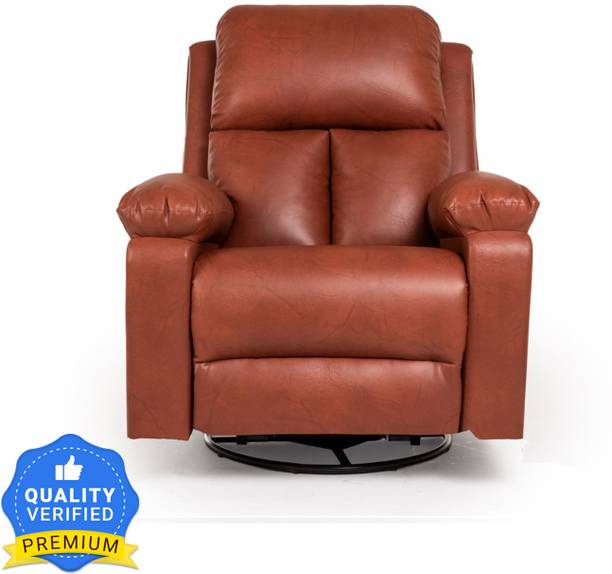 Wakefit Stargazer Leatherette Manual Swivel & Rocker Recliner