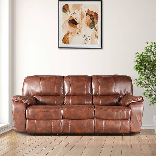 Hometown Leatherette Manual Recliner