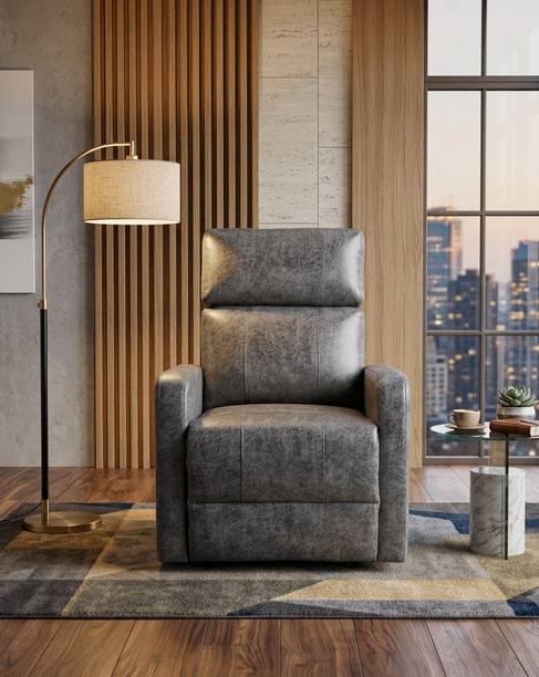 Softymart Half-leather Manual Recliner