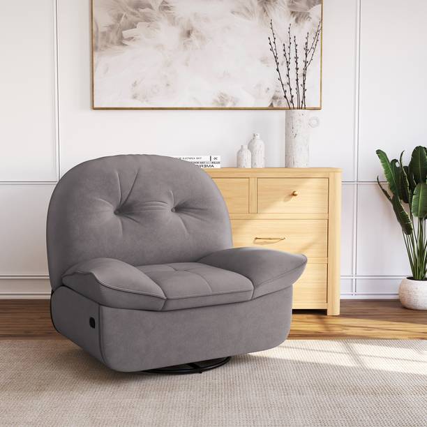 WESTIDO Fabric Powered Swivel & Rocker Recliner