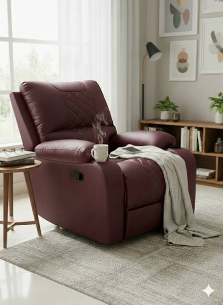 Flipkart Perfect Homes Leatherette Manual Recliner
