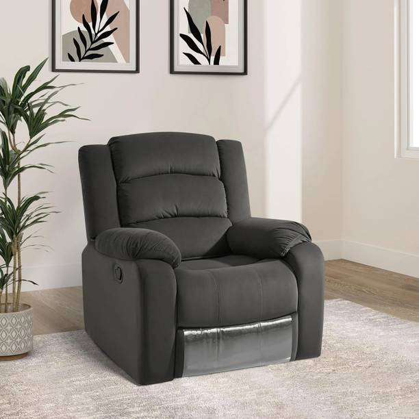 Dr. BWC Fabric Manual Swivel & Rocker Recliner