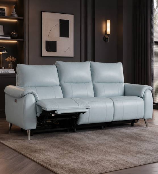Hometown Half-leather Powered Rocker Recliner