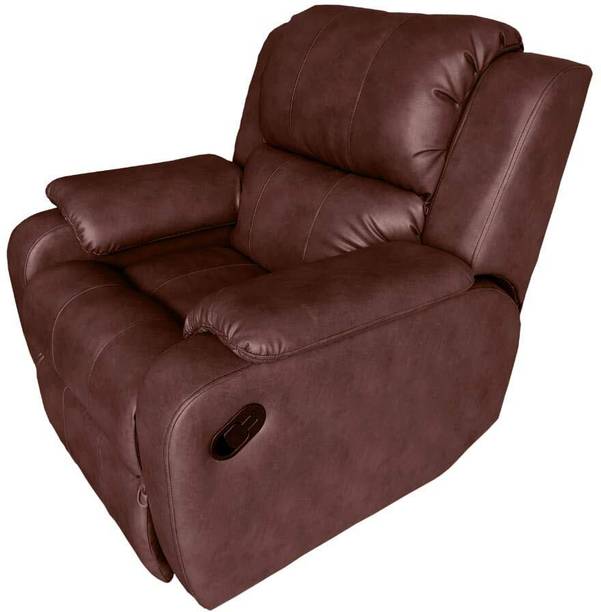 LUSTRE ENTERPRISE Leather Manual Rocker Recliner