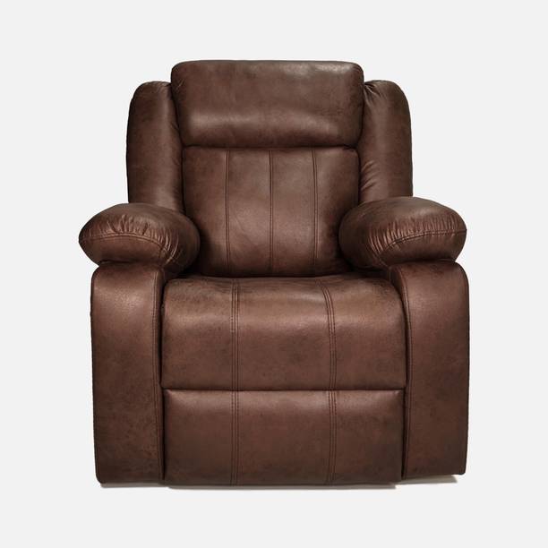 Jordyblue Connor Suede Fabric Manual Rocker Recliner