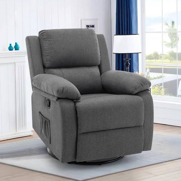 Friends Life Fabric Manual Swivel & Rocker Recliner