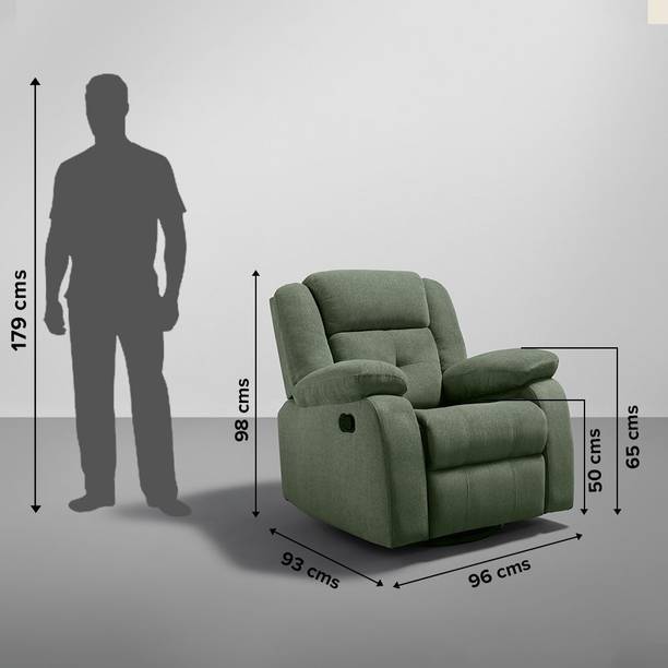 Friends super Life Fabric Manual Rocker Recliner