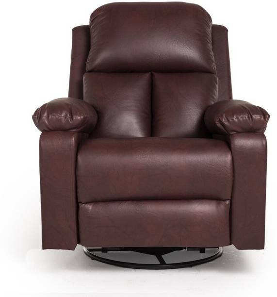 Wakefit Stargazer Leatherette Manual Swivel & Rocker Recliner