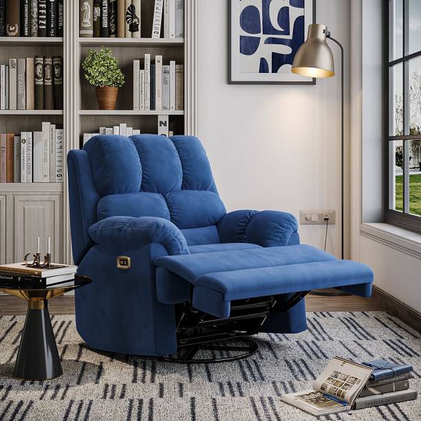 Wakefit Fabric Powered Rocker Recliner