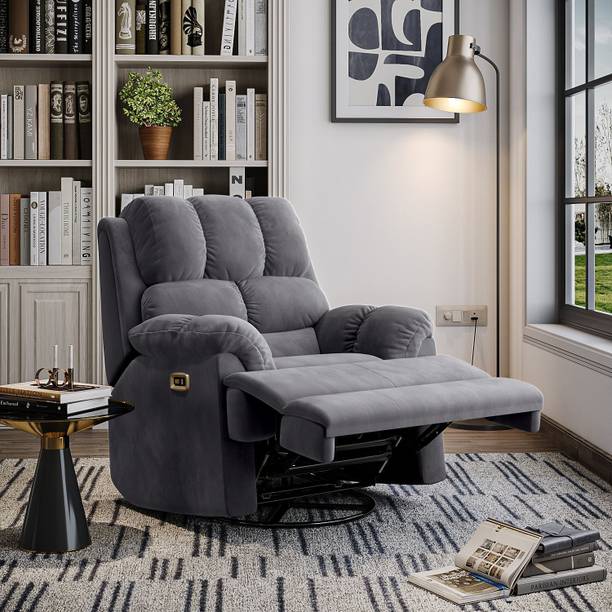Wakefit Fabric Powered Rocker Recliner