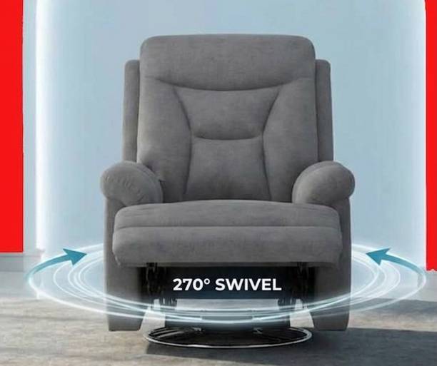 craftrees Fabric Powered Swivel & Rocker Recliner