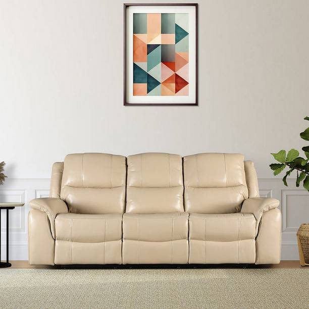 Hometown MURRAY Half-leather Manual Recliner