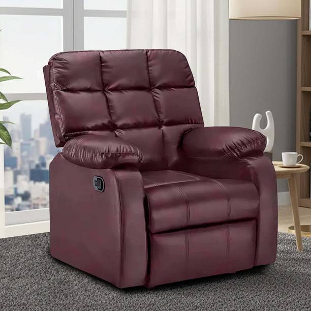 Flipkart Perfect Homes Comfy Leatherette Manual Recliner