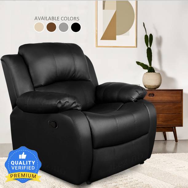 LEZINO Leatherette Manual Recliner