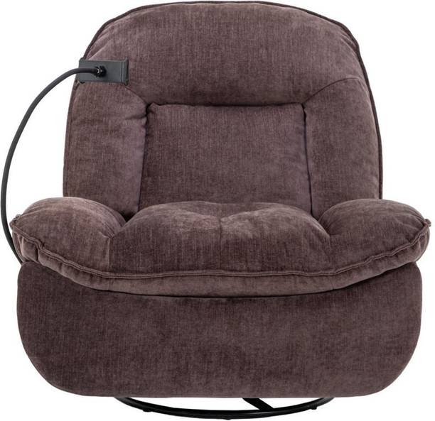 Friends Life Fabric Powered Swivel & Rocker Recliner