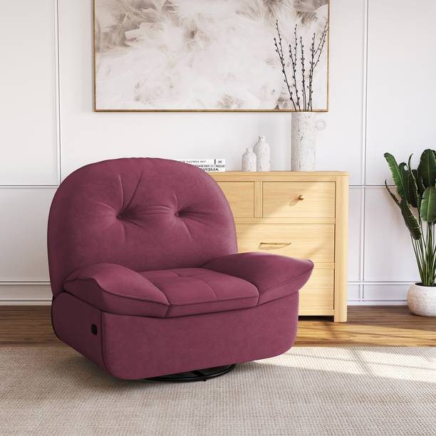 WESTIDO Fabric Powered Swivel & Rocker Recliner