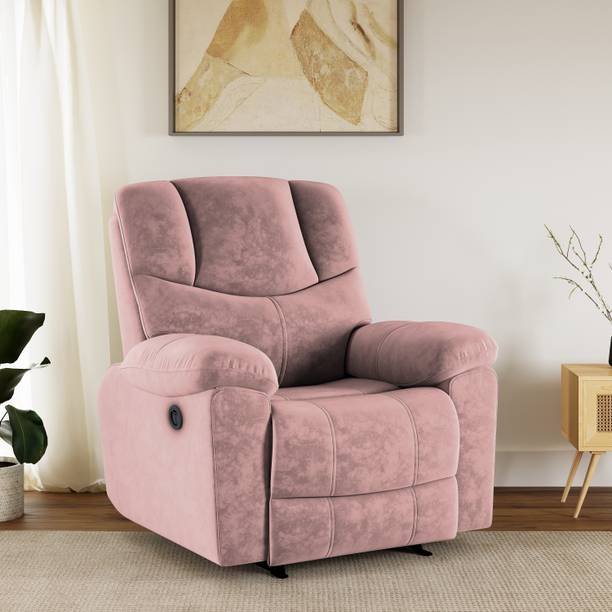 WESTIDO Fabric Powered Swivel & Rocker Recliner