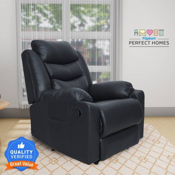 Flipkart Perfect Homes Sculptor Leatherette Manual Recliner