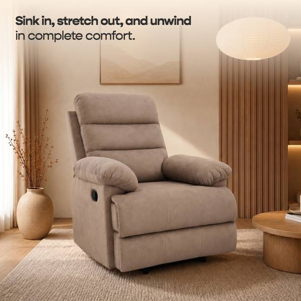 SleepyCat Fabric Manual Recliner