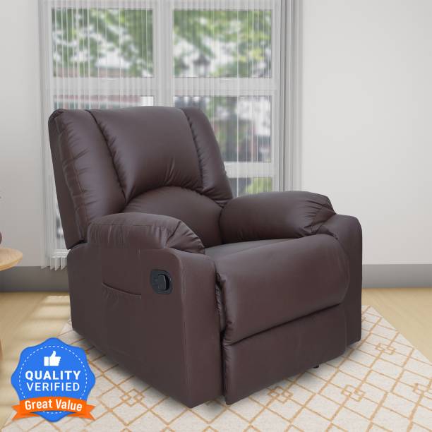 Flipkart Perfect Homes Cosmos Leatherette Manual Recliner
