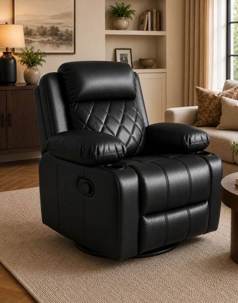 Softymart Leather Manual Recliner