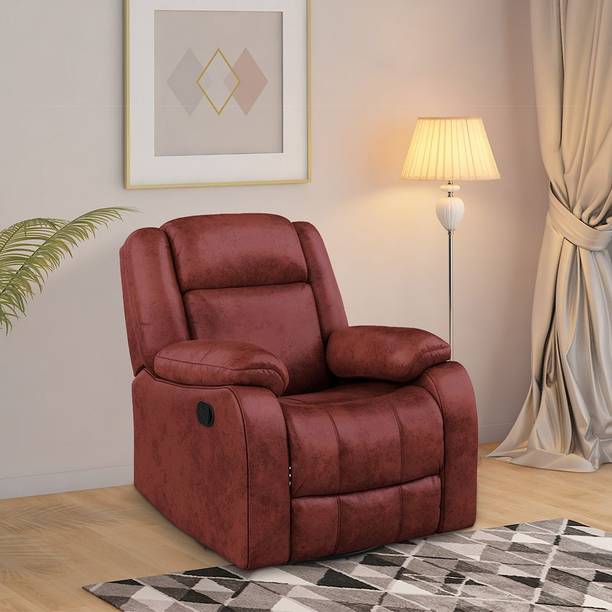 Friends super Life Fabric Manual Swivel & Rocker Recliner