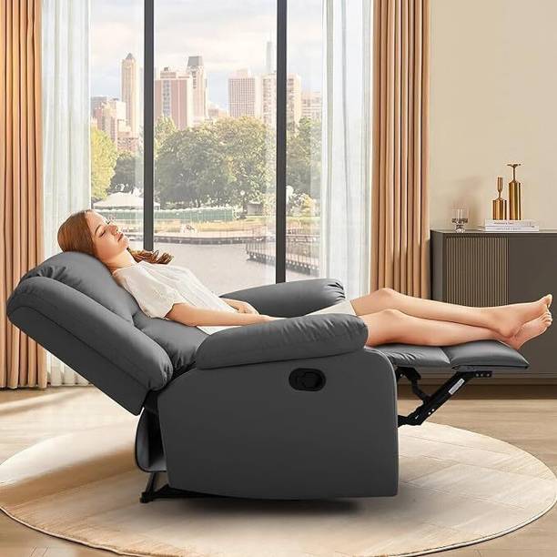 Seventh Heaven Leatherette Manual Recliner