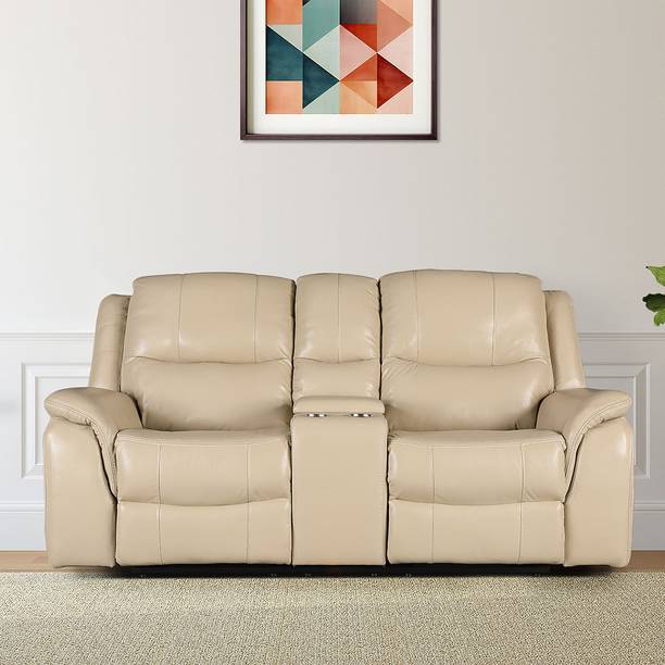 Hometown Leatherette Manual Recliner