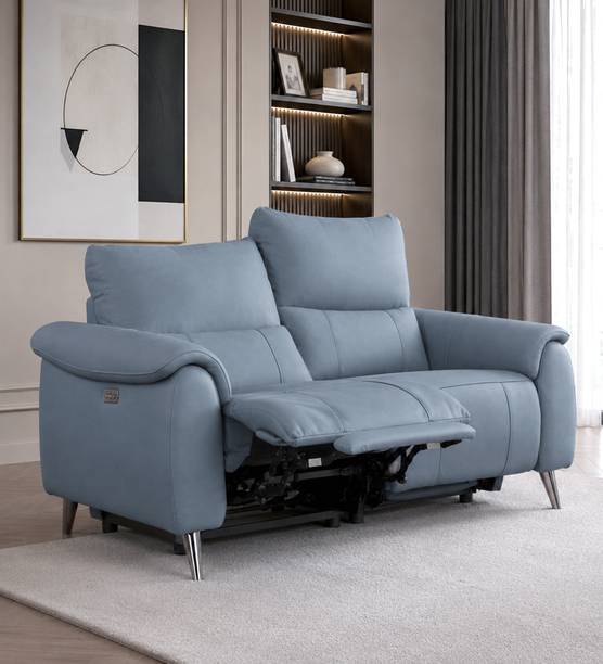 Hometown Half-leather Powered Rocker Recliner