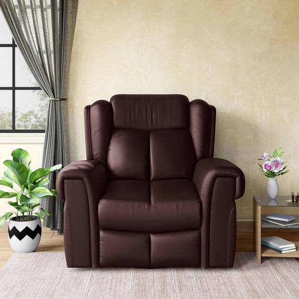 Godrej Interio Clermont Leather Manual Rocker Recliner