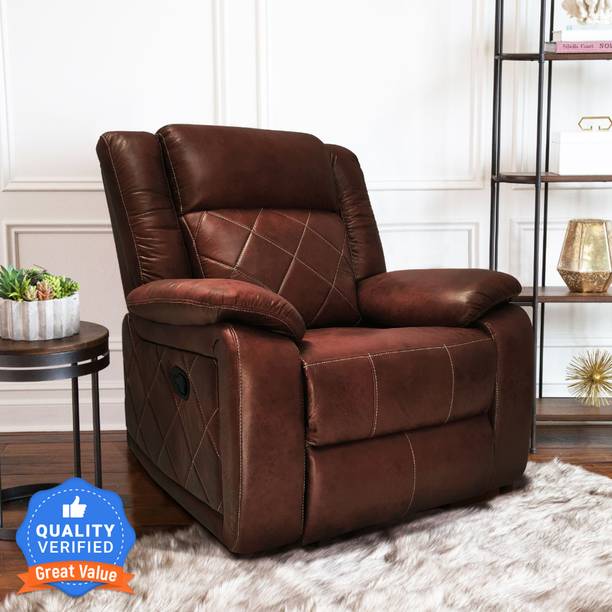 Jordyblue Marvin Fabric Manual Recliner