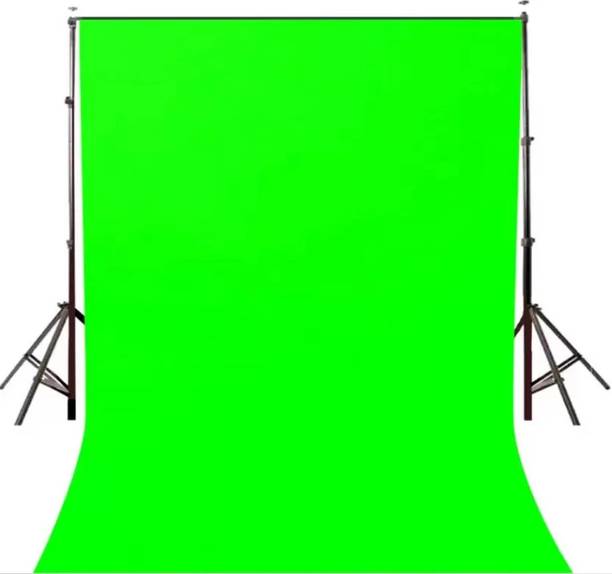 ALFASIYA 4x8 FT Green Background for Indoor-Outdoor Photo Videos Youtube Reflector Reflector