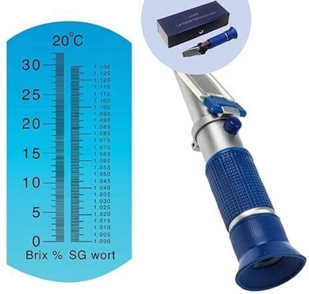 LARK Brix Refractometer for Measuring Sugar Content in Food Industry. Brix of 0-32% Manual Handheld Refractometer
