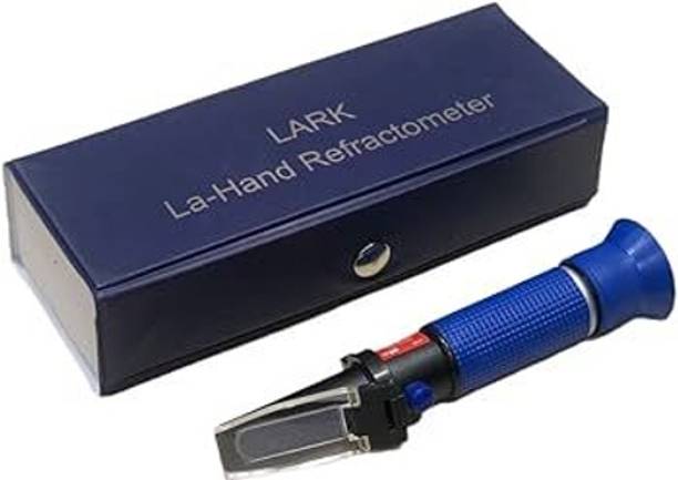 LARK Refractometer, Pocket Size Refractometer 0-20% Brix Refractometer with ATC Manual Handheld Refractometer