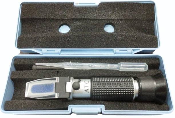 LARK 0-10% Brix Refractometer, with ATC Low-Concentrated Sugar Solution Manual Handheld Refractometer
