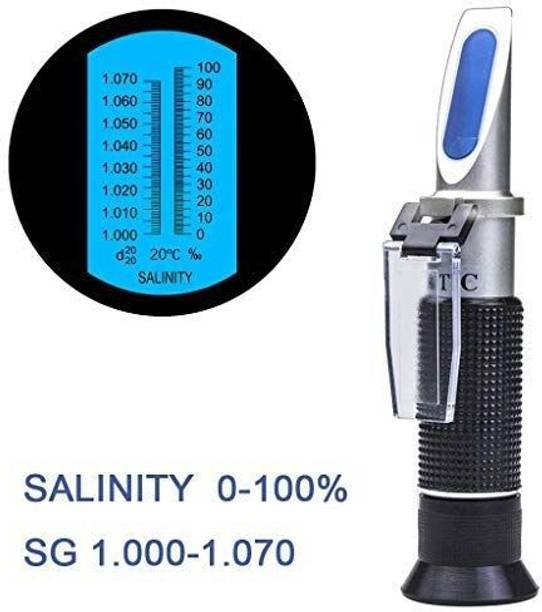 RS EXPORT 0-100 Salinity Refractometer Manual Laboratory Refractometer