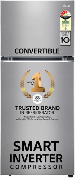 LG 380 L Frost Free Double Door 2 Star Convertible Refrigerator